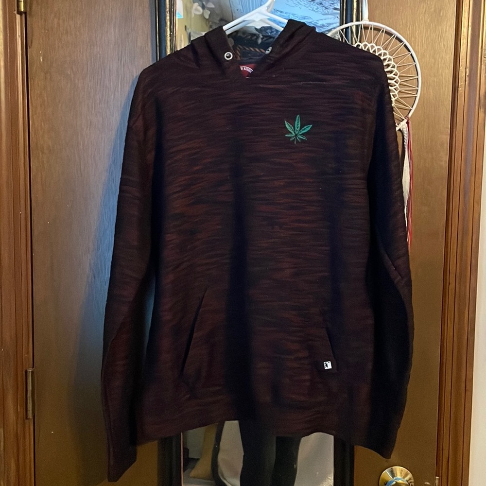 Black and Red sweatshirt with logo!